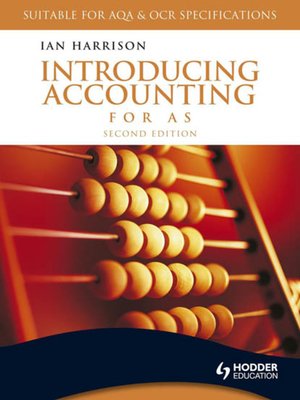 cover image of Introducing Accounting for AS